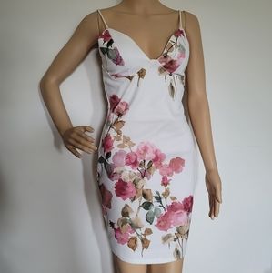 Floral party dress medium